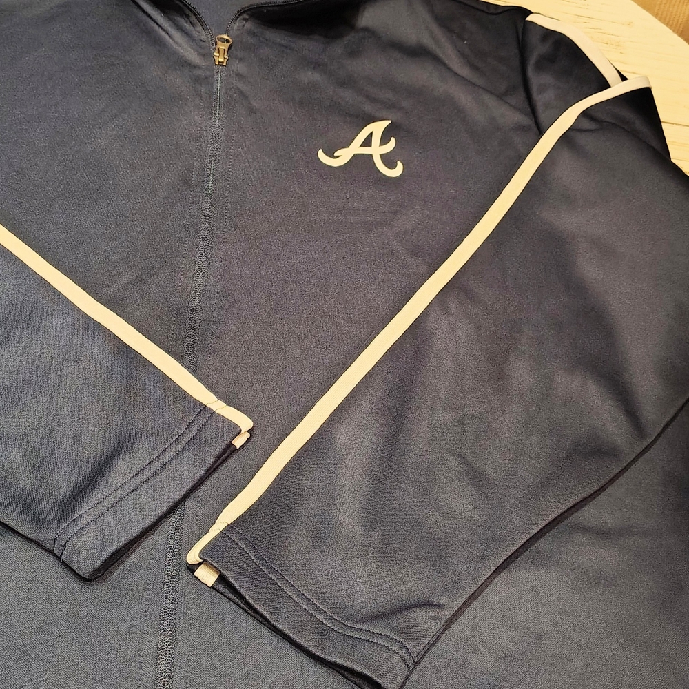Atlanta Braves Genuine Merchandise Navy Blue Track Jacket